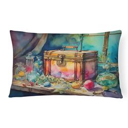 16 x 12 in. Unisex Treasure Chest Throw Pillow