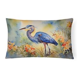 16 x 12 in. Unisex Blue Heron Throw Pillow