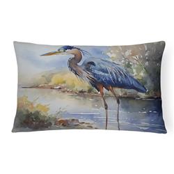 16 x 12 in. Unisex Blue Heron Throw Pillow