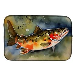 DAC2776DDM 21 x 14 in. Brook Trout Dish Drying Mat