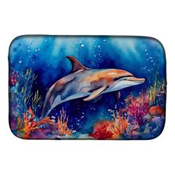 21 x 14 in. Unisex Dolphin Dish Drying Mat