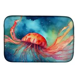 21 x 14 in. Unisex Jellyfish Dish Drying Mat