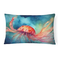 16 x 12 in. Unisex Jellyfish Throw Pillow