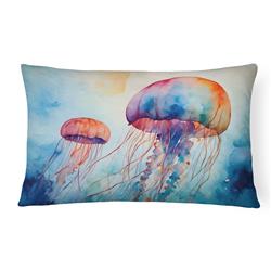 16 x 12 in. Unisex Jellyfish Throw Pillow