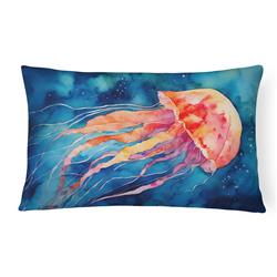 16 x 12 in. Unisex Jellyfish Throw Pillow