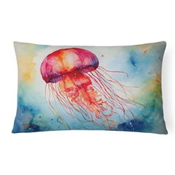 16 x 12 in. Unisex Jellyfish Throw Pillow