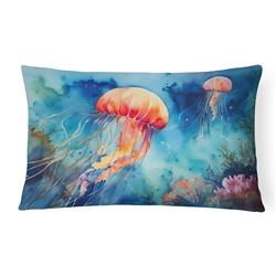 16 x 12 in. Unisex Jellyfish Throw Pillow