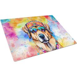 DAC2580LCB 15 x 12 in. Hippie Dawg Glass Cutting Board - Large