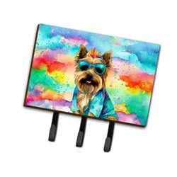 9 x 6 in. Unisex Cairn Terrier Hippie Dawg Leash or Key Holder
