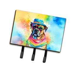 9 x 6 in. Unisex Cane Corso Hippie Dawg Leash or Key Holder