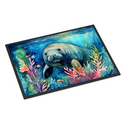 18 x 27 in. Unisex Manatee Doormat