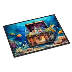 18 x 27 in. Unisex Treasure Chest Doormat