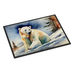 0.15 x 18 x 27 in. Polar Bear Doormat