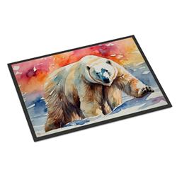 0.15 x 18 x 27 in. Polar Bear Doormat