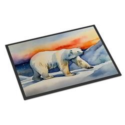 0.15 x 18 x 27 in. Polar Bear Doormat