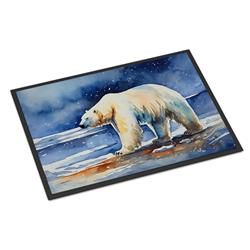 0.15 x 18 x 27 in. Polar Bear Doormat