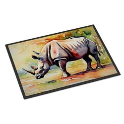 0.15 x 18 x 27 in. Rhinoceros Doormat