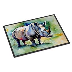0.15 x 18 x 27 in. Rhinoceros Doormat