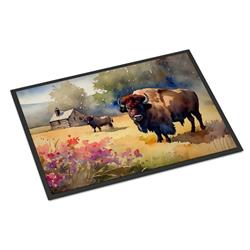 0.15 x 18 x 27 in. Wood Bison Doormat