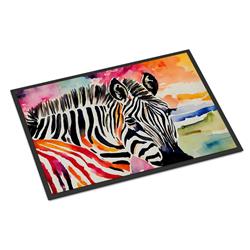 0.15 x 18 x 27 in. Zebra Doormat