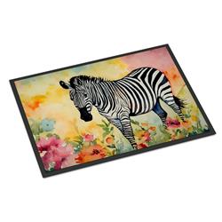 0.15 x 18 x 27 in. Zebra Doormat