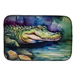 0.2 x 21 x 14 in. Alligator Dish Drying Mat