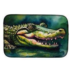 0.2 x 21 x 14 in. Alligator Dish Drying Mat