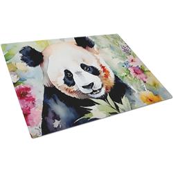 0.2 x 15 x 12 in. Panda Glass Cutting Board, Large