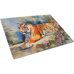 0.2 x 15 x 12 in. Tiger Glass Cutting Board, Large