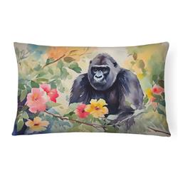 3 x 16 x 12 in. Gorilla Throw Pillow