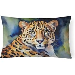 3 x 16 x 12 in. Leopard Throw Pillow