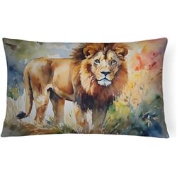 3 x 16 x 12 in. Lion Throw Pillow