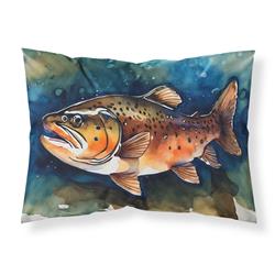 0.15 x 20.5 x 30 in. Brown Trout Standard Pillowcase