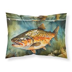 0.15 x 20.5 x 30 in. Brown Trout Standard Pillowcase