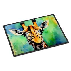 0.15 x 18 x 27 in. Giraffe Doormat