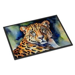 0.15 x 18 x 27 in. Leopard Doormat