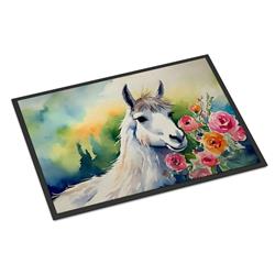 0.15 x 18 x 27 in. Llama Doormat