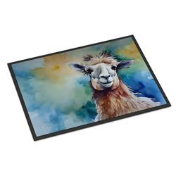 0.15 x 18 x 27 in. Llama Doormat