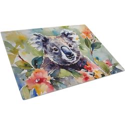 15 x 12 in. Koala Glass Cutting Board - Large