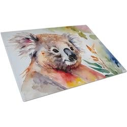 15 x 12 in. Koala Glass Cutting Board - Large
