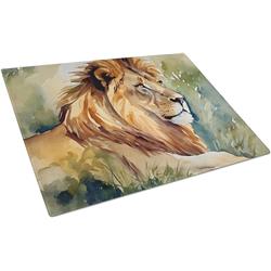 15 x 12 in. Lion Glass Cutting Board - Large