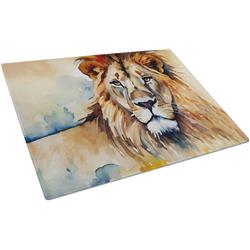 15 x 12 in. Lion Glass Cutting Board - Large