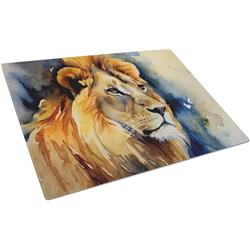 15 x 12 in. Lion Glass Cutting Board - Large
