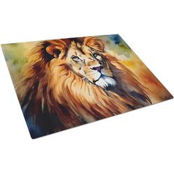 15 x 12 in. Lion Glass Cutting Board - Large