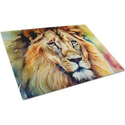 15 x 12 in. Lion Glass Cutting Board - Large