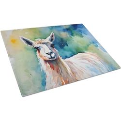 15 x 12 in. Llama Glass Cutting Board - Large
