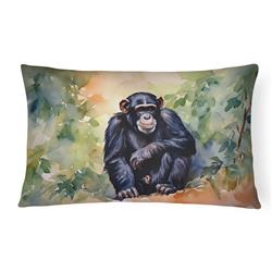 16 x 12 in. Chimpanzee Throw Pillow