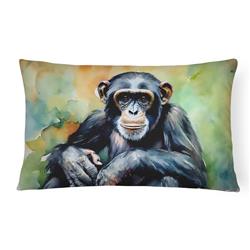16 x 12 in. Chimpanzee Throw Pillow