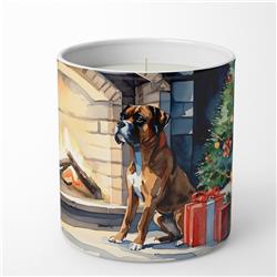 3.75 x 3.25 in. Boxer Cozy Christmas Decorative Soy Candle