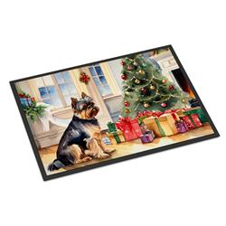 24 x 36 in. Brussels Griffon Cozy Christmas Doormat